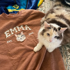 Embroidered Custom Dog Sweatshirt