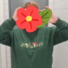 Mushrooms Embroidered Sweatshirt | Mushrooms Embroidered T-shirt | Mushrooms Embroidered Hoodie | Mushrooms Sweater | Crew Neck Sweatshirt