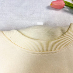 Christmas Black Cat Embroidered Sweatshirt Fleece-Lined | Christmas Embroidered Hoodie | Crew Neck Fleece-Lined Sweatshirt